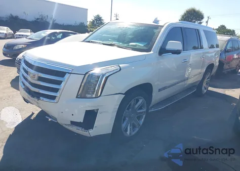 2015 Cadillac Escalade Esv Luxury z USA, uszkodzony, nr VIN 1GYS3SKJXFR673801